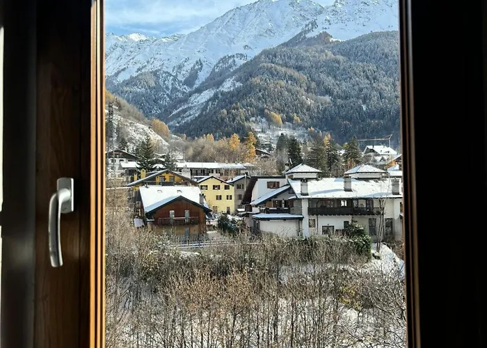 アパート Alpine Chic Retreat *